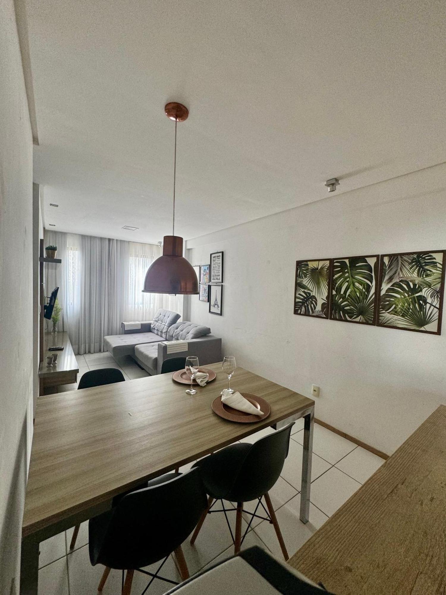 Apartamento 2 Quartos A 4 Minutos Do Mar De Maceio Eksteriør bilde
